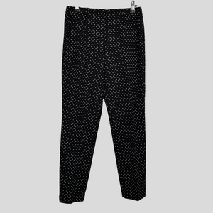 J Jill Ponte Slim Leg Pull On Stretch Ankle Pant Blackstone Small Petite